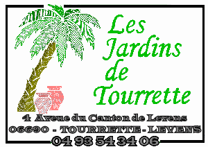 LES JARDINS DE TOURRETTE
